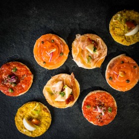 Canapés Jambon cru marque national - Meatbros