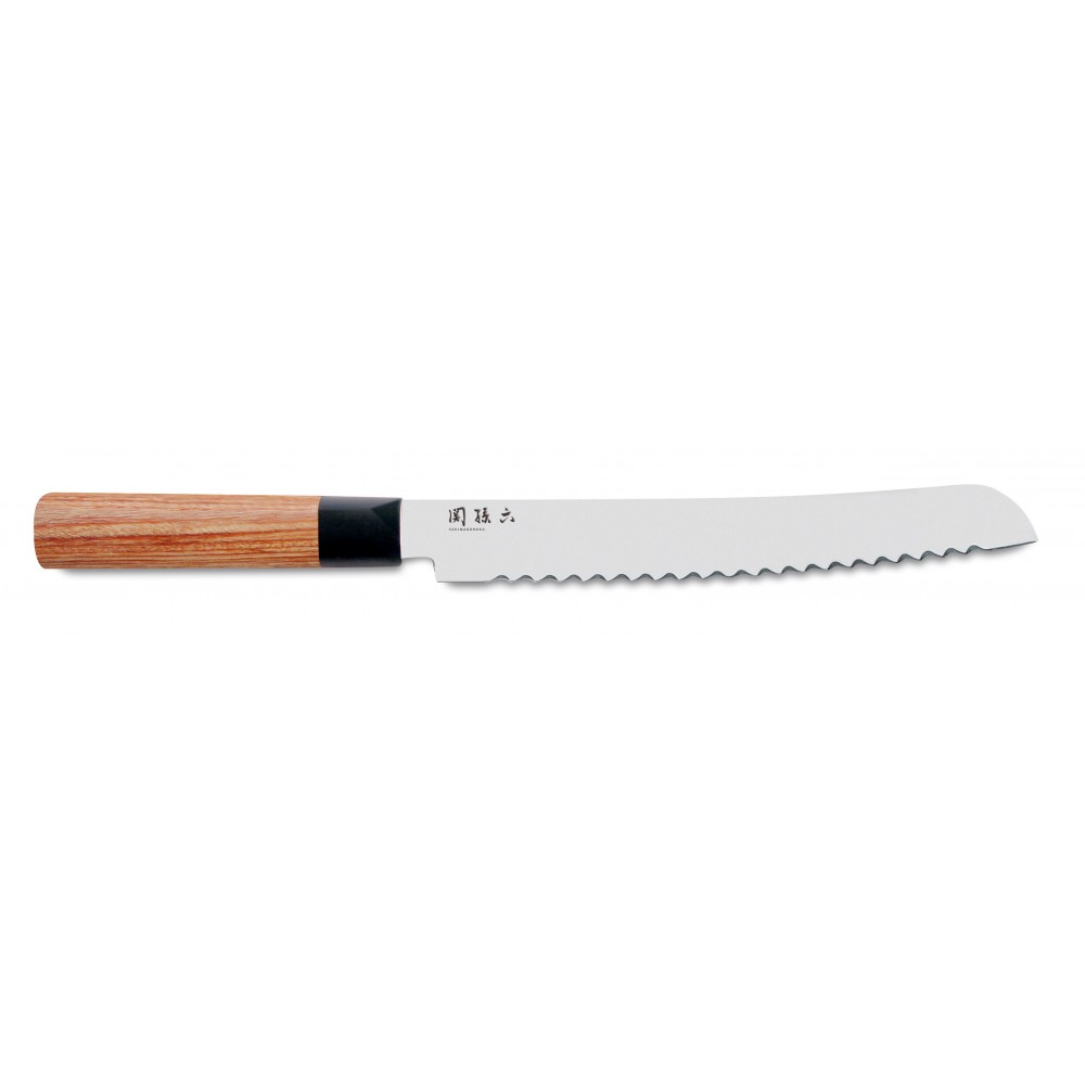 Kai Seki Magoroku Redwood Couteau à pain 